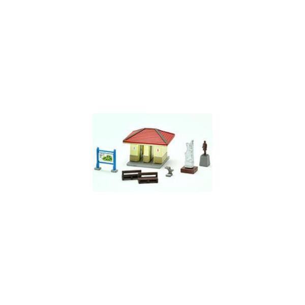 トミーテック 情景小物013-4 駅前・公園B4 313748 (鉄道模型) 価格比較