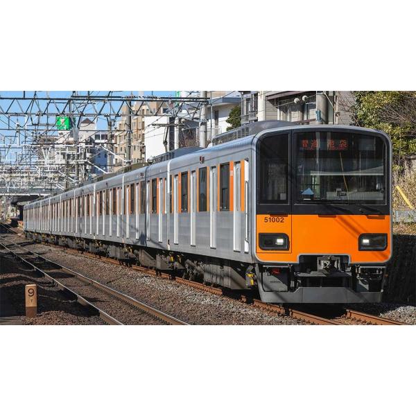 東武50000型（東上線 51002編成）基本4両編成セット（動力付き） 【グリーンマックス・32113】