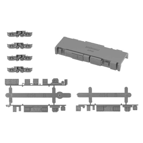 ※新製品 4月発売※ 動力台車枠 床下機器セット C-03 （TH2100+4114BM／Tpu Mカバー） 【グリーンマックス・8533G】