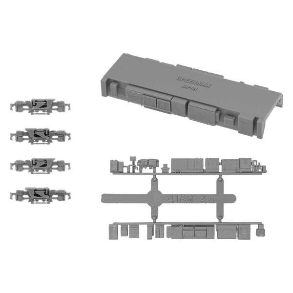 ※新製品 4月発売※ 動力台車枠 床下機器セット C-04 （TH600（グレー）＋4189AM／Tpu Mカバー） 【8534G】