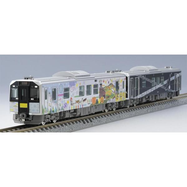 H100形（根室線 宗谷線ラッピング車）セット（2両） 【TOMIX・98139】