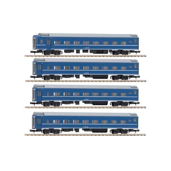 トミックス 24系25-100形特急寝台客車増結セット（4両） 【TOMIX