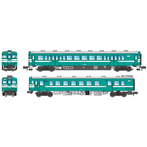 キハ23-22+キハ37-1 加古川線色 2両セット 【マイクロエース・A2569】