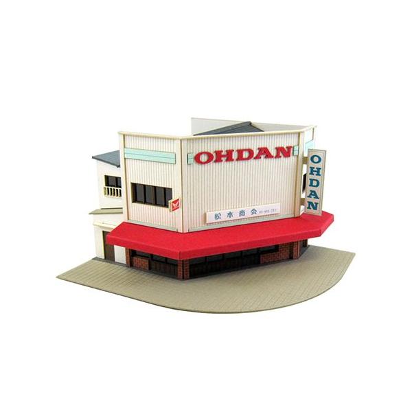 ストラクチャーペーパークラフトNゲージ団地