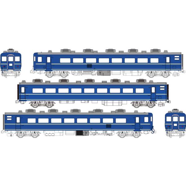 トラムウェイ 国鉄14系500代座席車基本セットA 【トラムウェイ・TW