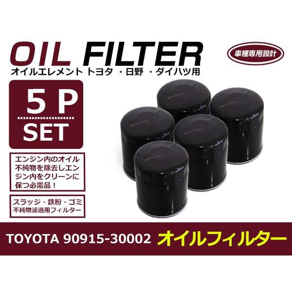 オイルフィルター トヨタ ハイエース ディーゼル LH/KZH100系 互換