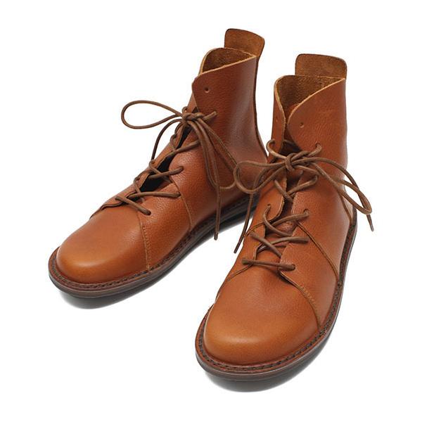 【希少 日本未入荷 美品】トリッペン 赤茶ショートブーツ 38(24~24.5) trippen（トリッペン） ショートブーツ NOMAD-WAW : MIDLAND SHIP