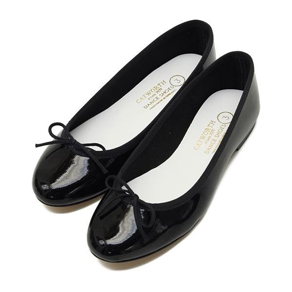 (OUTLET)CATWORTH キャットワース  エナメルバレエシューズ CAT07 CATWORTH（カットワース） （OUTLET）CATWORTH キャットワース