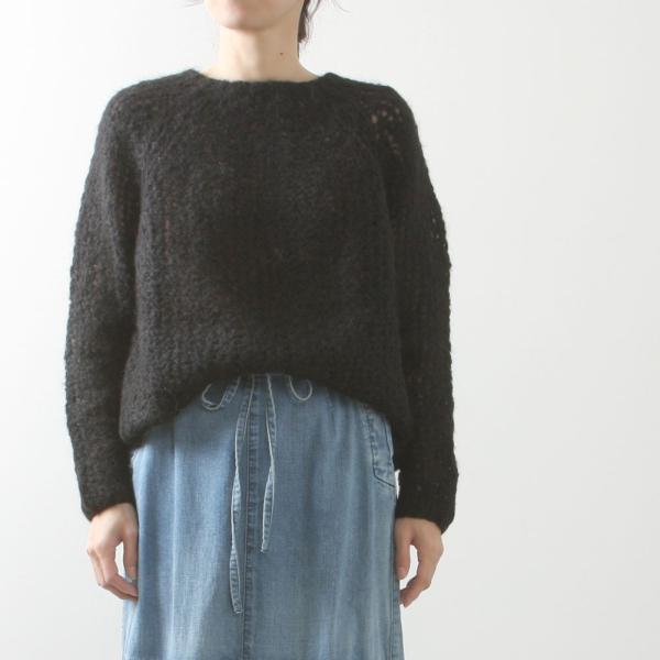 Michele Amp Hoven ミシェル アンド ホーヴン モヘヤクルーネックニット Allie Loop Inmont It