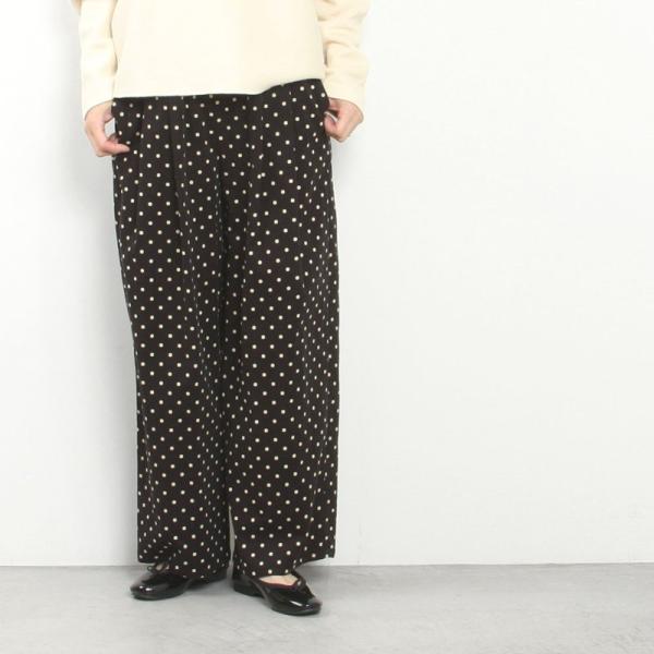 Vent douest ヴァンドウェスト ドットコーデュロイパンツ VE36624