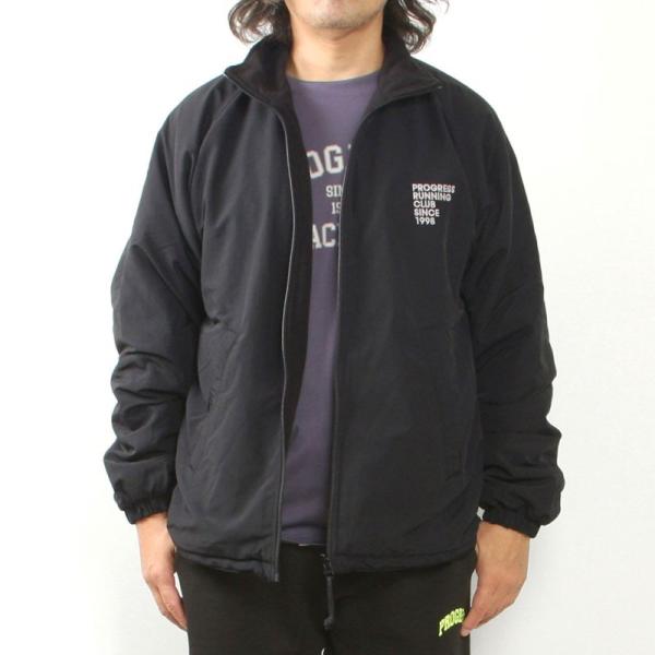 PROGRESS RUNNING CLUB プログレスランニングクラブ EMBROIDERY REVERSIBLE NYLON/FLEECE PRC-26AWREV1