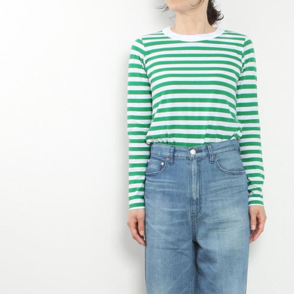 R&D.M.Co- アールアンドディーエムコー GAUZE BORDER BACK BUTTON SHIRT NO.5385 midlandship_3392