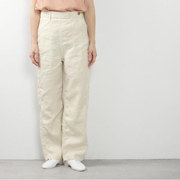 caqu（サキュウ） （OUTLET）caqu リネン100ランチパンツ 04524