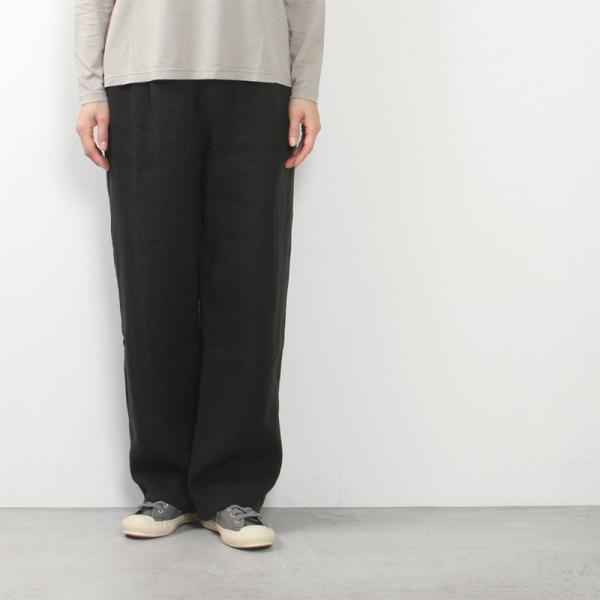 evam eva（エヴァムエヴァ） linen pants V243T906 : MIDLAND SHIP