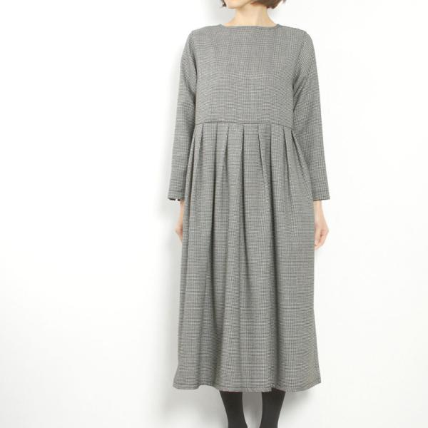 GRANDMA MAMA DAUGHTER（グランマママドーター） ウールチェック