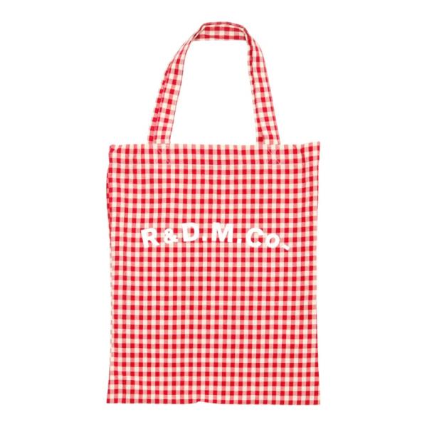 R&D.M.Co- アールアンドディーエムコー GINGHAM CHECK TOTE BAG NO.7618 R&D.M.Co OLDMAN'S TAILOR R&D.M.Co- アールアンドディーエムコー