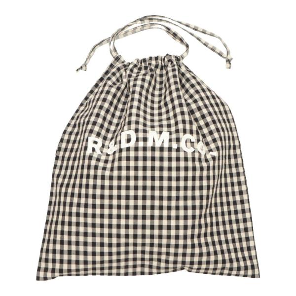 R&D.M.Co- アールアンドディーエムコー GINGHAM CHECK DRAWS TRING BAG (L) NO.7619 R&D.M.Co OLDMAN'S TAILOR R&D.M.Co- アールアンドディーエムコー
