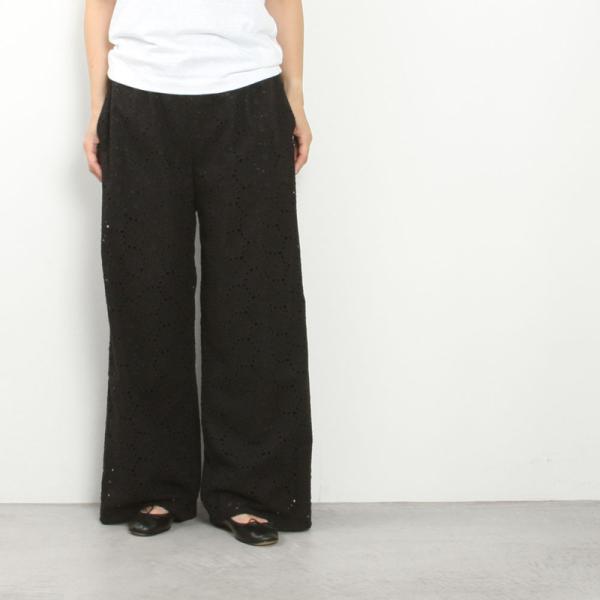 Michel Beaudouin ミッシェル ボードウィン エンブロイダリーレースパンツ MB-B6501 michel beaudouin ミッシェル ボードウィン エンブロイダリーレース