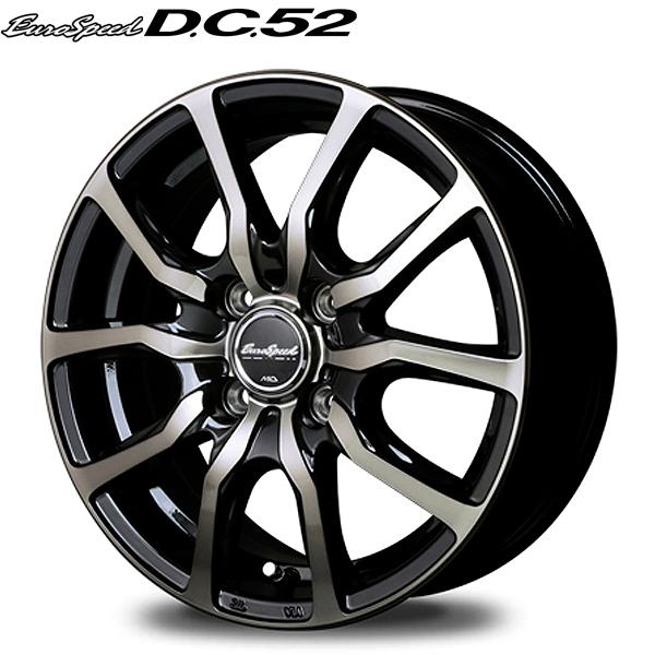 アルミホイール｜EuroSpeed D.C.52｜14×4.5 +45 100 4H〈4枚〉｜ユーロ 