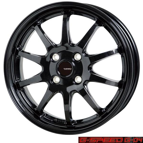 アルミホイール G Speed G 04 14インチ 4 5 4枚 軽自動車用 Gspeedg04 1445 緑タイヤ ヤフー店 通販 Yahoo ショッピング