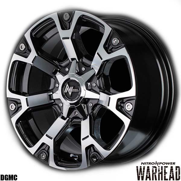 アルミホイール｜NITRO POWER WARHEAD〈DGMC〉｜17×6.5 +48 139.7 6H