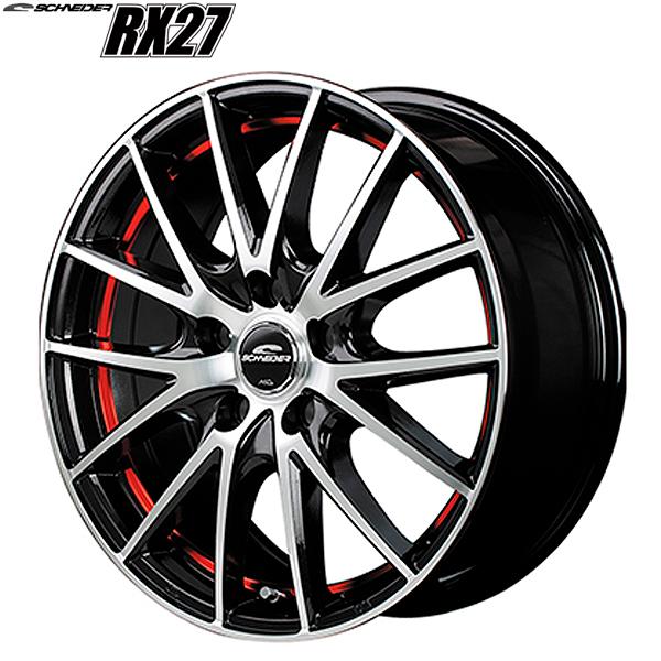 SCHNEIDER 16インチアルミタイヤ溝あり アルミホイール｜SCHNEIDER RX27｜16インチ×6.5〈4枚〉｜シュナイダー