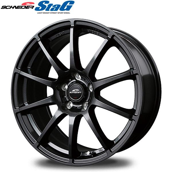 okazuya シュナイダー 18インチ シュナイダー 4本購入で送料無料 MID WHEELS SQ27 18インチ 18x7