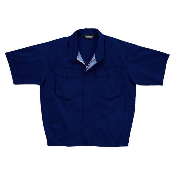 MUスポーツ 半袖ブルゾン ミドリ安全 作業服 春夏 男女ペア半袖ブルゾン GS560シリーズ 4