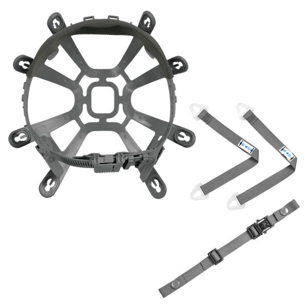 ミドリ安全 【交換用】 ヘルメット内装品 FP-2Q RA 内装一式 : ミドリ