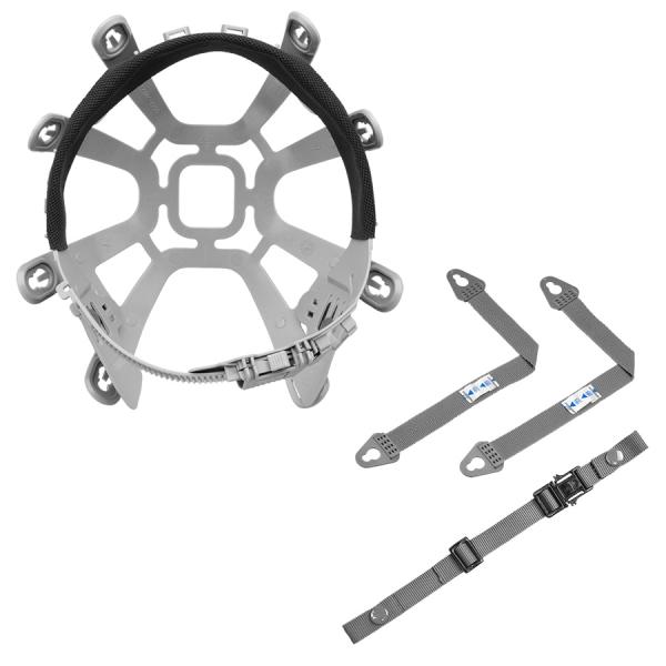 ミドリ安全 【交換用】 ヘルメット内装品 LM K用 内装一式 (ワンタッチ)