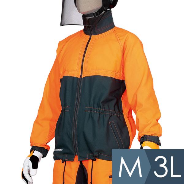 耐切創性保護衣 新ダイワ純正防護ジャケット M〜3L : ミドリ安全.com