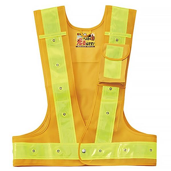 Led内蔵安全ベスト 日本緑十字社 多機能ledベスト Yy R Led赤 フリー 反射 サイズ調節可 ミドリ安全 Com Paypayモール店 通販 Paypayモール