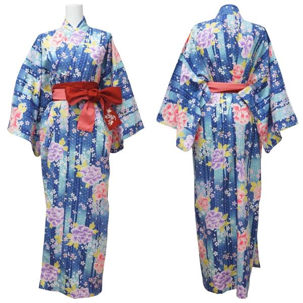 浴衣日本製旅館浴衣帯付浴衣セット女性婦人レディース着物和装部屋着ルームウェア 青牡丹 Buyee Buyee 提供一站式最全面最專業現地yahoo Japan拍賣代bid代拍代購服務