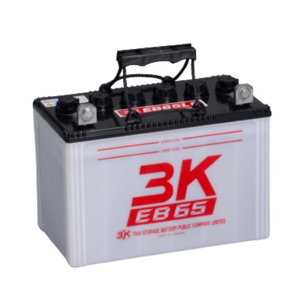3K-EB65LL サイクルバッテリー 業務用 岐阜バッテリー販売 電動フォークリフト 床洗浄機 80Ah 20時間率 L型端子(左) 6ヶ月保証 屋内屋外