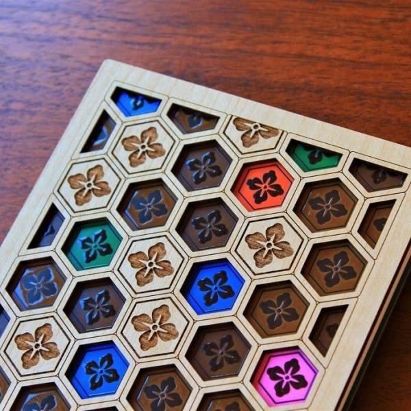 御朱印帳 和柄 七宝 しっぽう カラフル かわいい ご縁 蛇腹折り おしゃれ 高級御朱印帳 木製素材のカバー表紙 デポー