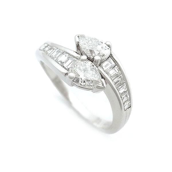 緑屋質屋】銀座 ミワ(miwa) ダイヤモンド リング 1.02ct Pt900【中古 
