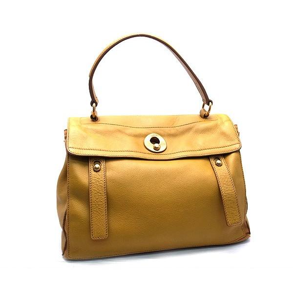 緑屋質屋】イヴサンローラン ミューズトゥバッグ 229680【中古】 : 緑  