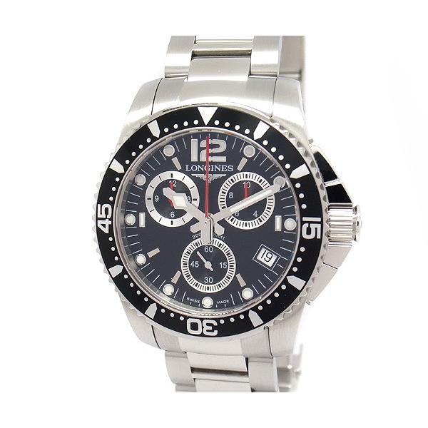 緑屋質屋】ロンジン ハイドロコンクエスト クロノグラフ L3.643.4
