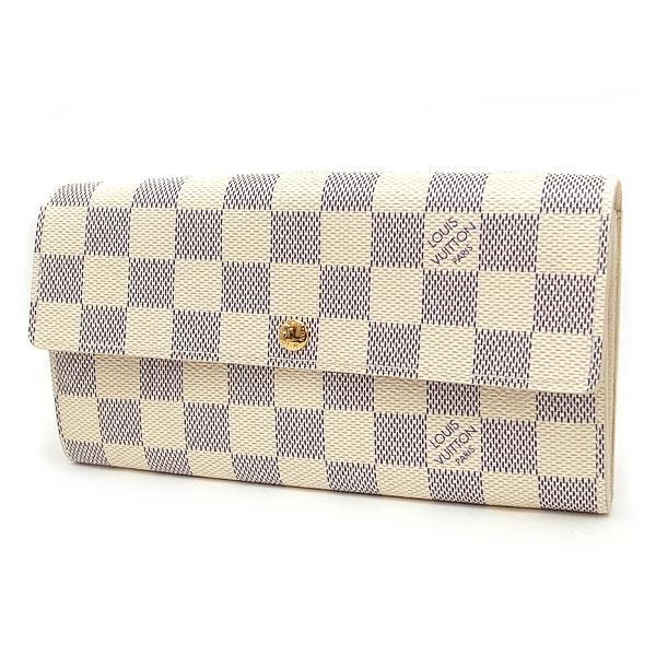 緑屋質屋】ルイヴィトン N61735 長財布 ポルトフォイユサラ ダミエ  