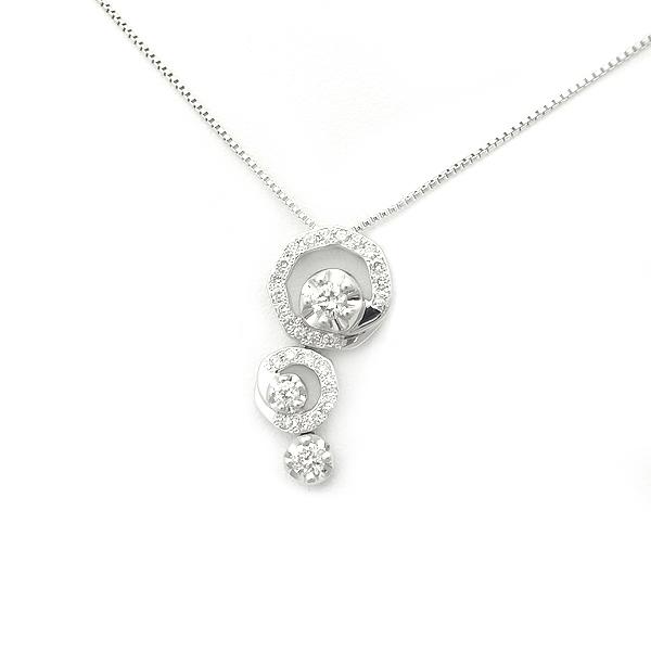 緑屋質屋】ヴァンドーム青山 ダイヤモンド ネックレス 0.26ct