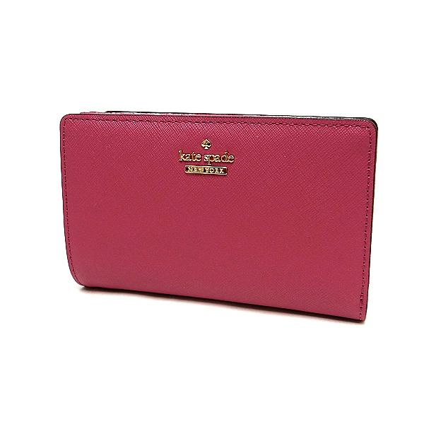 緑屋質屋】ケイトスペード PWRU5844 2ツ折り財布 未使用品 レザー  