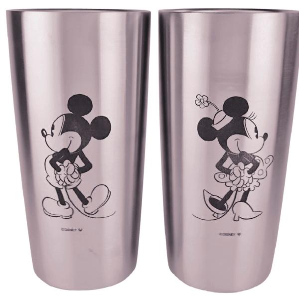 ディズニー ステンレス真空タンブラーセット ミッキー＆ミニー 440ml