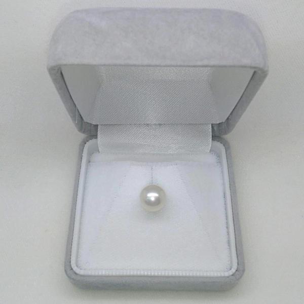 真珠のタイタック（8.7mm） タイピン ネクタイ止め 父の日 プレゼント 