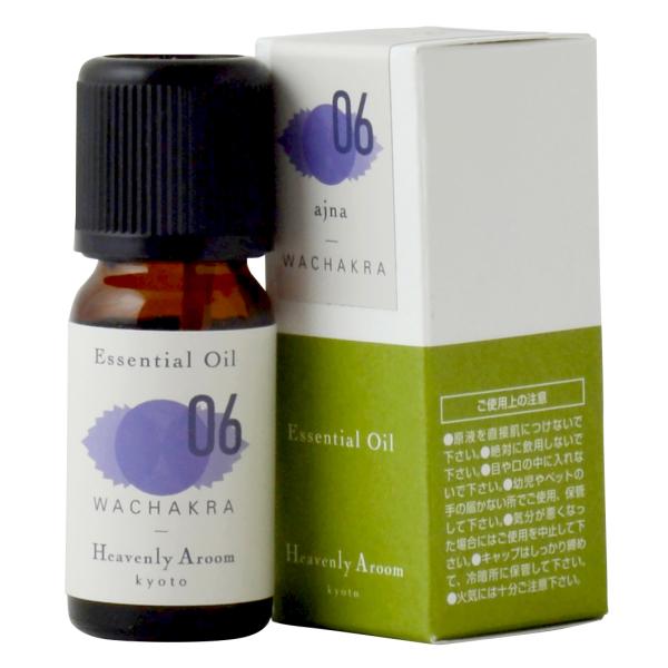 Heavenly Aroom エッセンシャルオイル WACHAKRA 06 アージュニャ 10ml