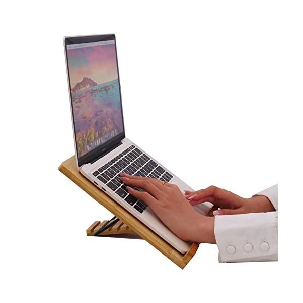 折りたたみ/6段階/・多機能スタンド　ノートパソコンスタンド&amp; 薄め本の書見台として両可使えるのは、本製品デザインの思い原点です。ノートパソコンスタンド、データスタンド、 タブレットスタンド、譜面台、レシピスタンドなどとして使用可能...