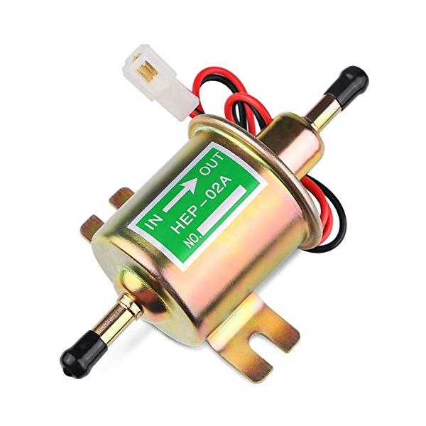 他サイト： 汎用 12V 電磁 燃料ポンプ フューエルポンプ 取りつけボルトΦ8mm軽自動車 自動車 船 旧車の補修 キャブ車 建機 農機具の商品画像