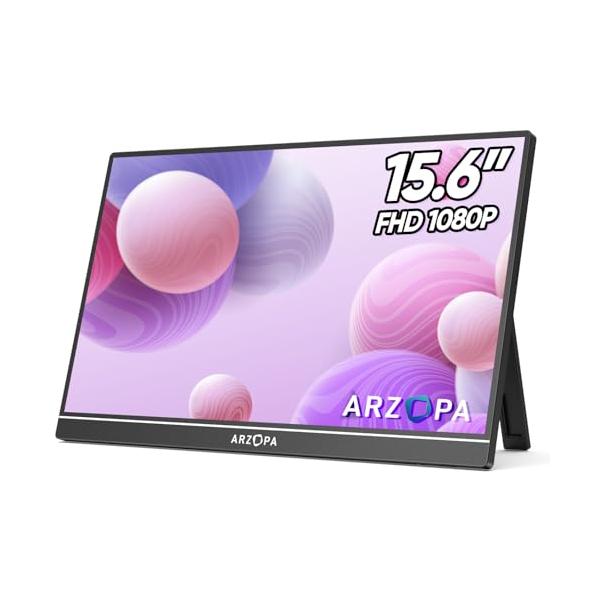 新品　ARZOPA ポータブル モニター 14インチ 非光沢IPS液晶パネル Amazon.co.jp: ARZOPA モバイルモニター 14インチ モバイル