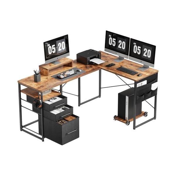 Maihail l字デスク 机 pcデスク ワークデスク コーナーデスク 勉強机 Amazon | Maihail l字デスク 机 pcデスク ワークデスク コーナー