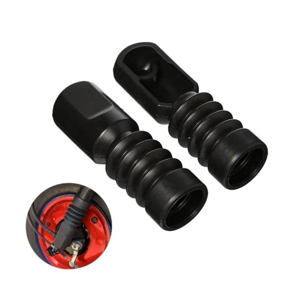 他サイト： フロントフォークカバー 左右セット バイク 足回り フロントフォークブーツ AF61/AF67 AF62/AF68 補修 修理 交換 などの メの商品画像