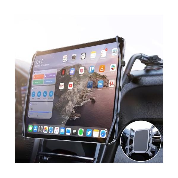 令和7年最新改良タブレットホルダー 車載タブレットホルダー ipad 車載ホルダー ipad 車載ホルダー タブレットスタンド 車 ipad ス
